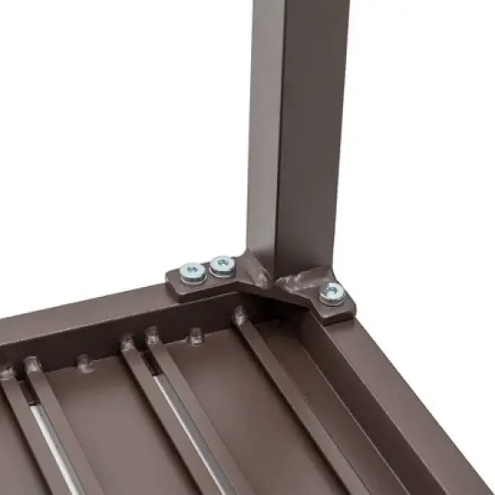 3pc Outdoor Aluminum Lounge Set Beige - Crestlive Products: Patio Set with Chaise Lounges & Table, Weather-Resistant image {4}