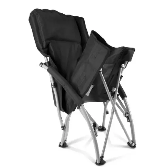 Picnic Time Tranquility Portable Beach Chair - Black image {3}