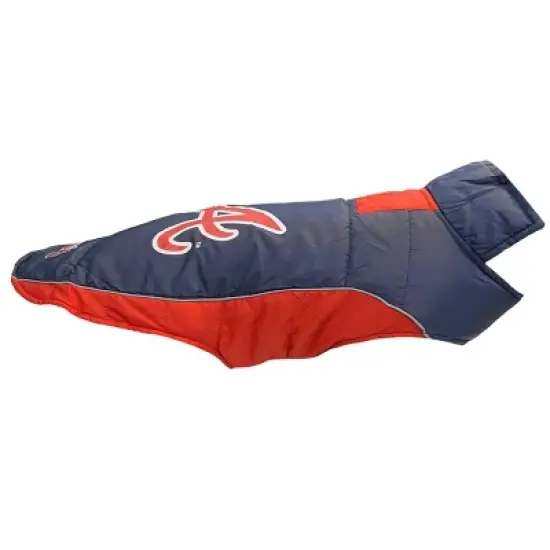 MLB Atlanta Braves Pets Puffer Vest image {2}