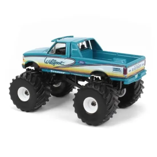 Greenlight Collectibles 1/64 1993 Ford F-250 Wildfoot Monster Truck Kings of Crunch Series 11 49110-F image {3}