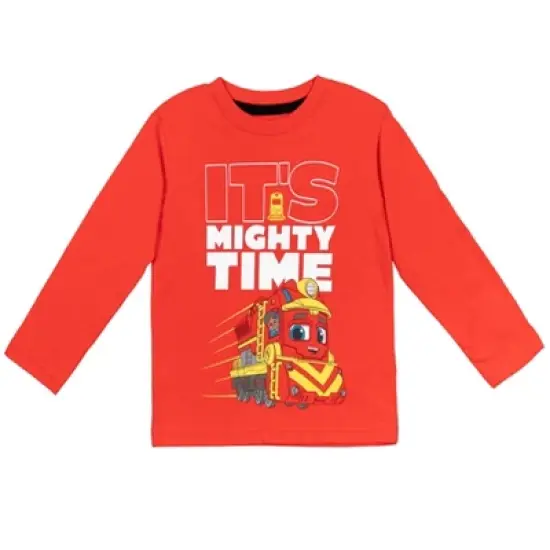 Mighty Express Nate Brock Milo 2 Pack Long Sleeve T-Shirt Gray/Red  image {2}