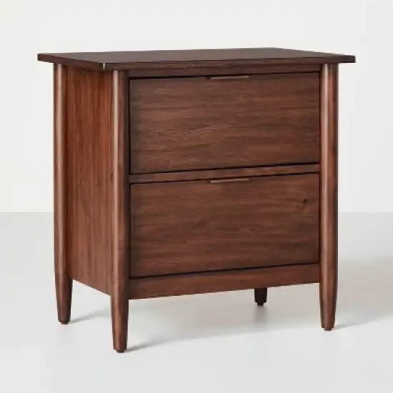 2-Drawer Wood Nightstand - Hearth & Hand&trade; with Magnolia image {9}