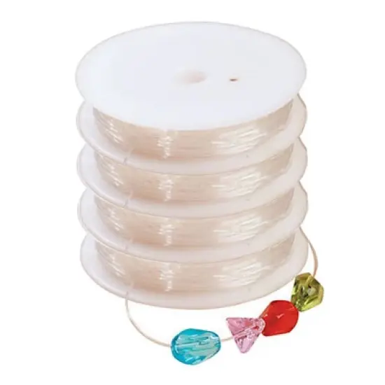 Fun Express Clear Elastic Cord - 108 Yards image {1}