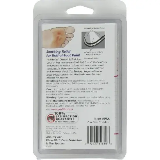 Pedifix Ball Of Foot Cushion One Size image {1}