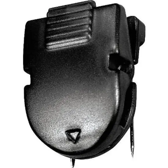 Advantus Fabric Panel Wall Clips Standard Size Black 20/Box 75344 image {1}