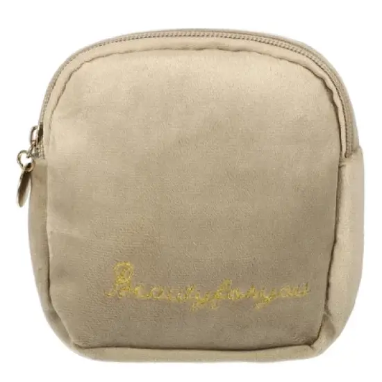 Unique Bargains Durable Square Small Makeup Bag 1 Pc image {7}