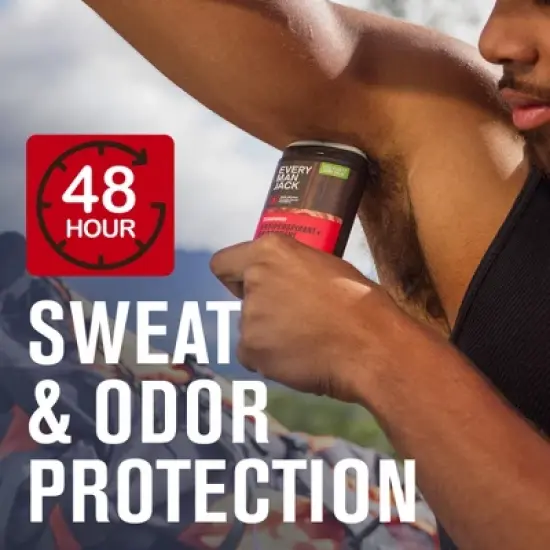 Every Man Jack Men's Solid Antiperspirant & Deodorant Cedarwood - 2.6oz image {5}