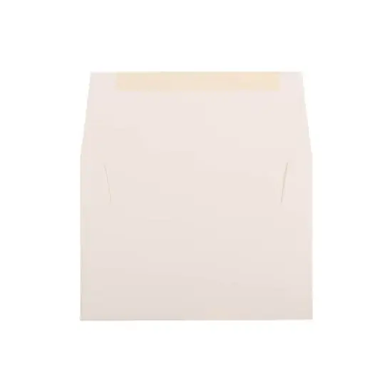 JAM Paper A7 Strathmore Invitation Envelopes 5.25 x 7.25 Natural White Wove 44507 image {1}