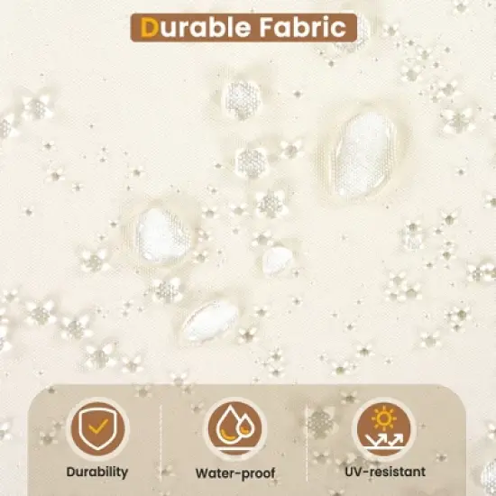 4-Piece Outdoor Sectional Sofa Set, 5-Person Patio Conversation Set with Cushions & Coffee Table - ModernLuxe image {4}