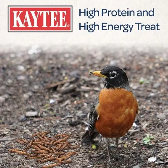 Kaytee Mealworms Bird Food - 7 oz image {3}