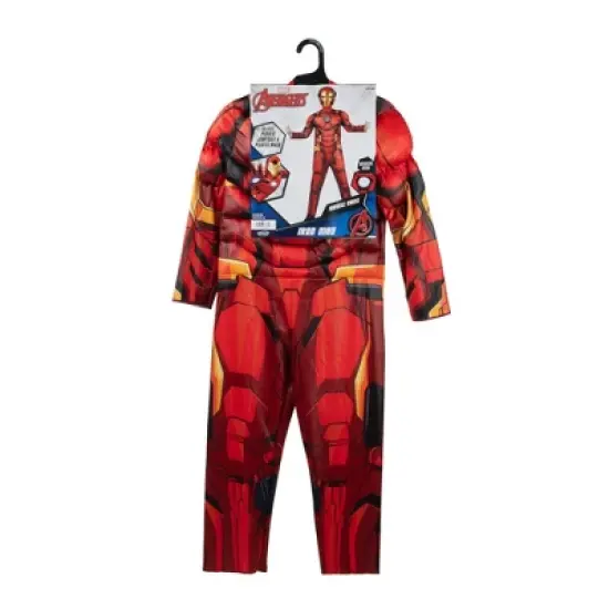 Marvel Avengers Iron Man Youth Halloween Costume image {2}