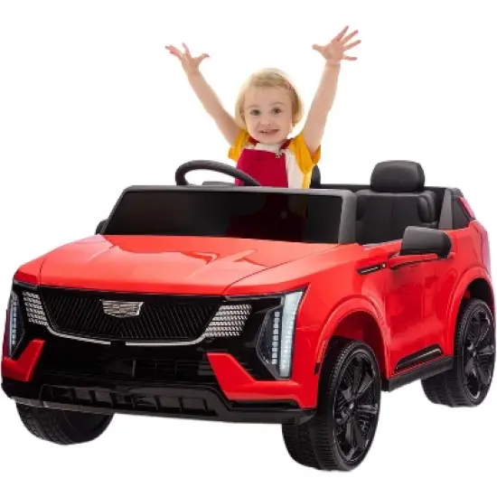 24V Ride on Car, Licensed Battery Powered Electric Vehicle w/Remote Control, Music, LED Lights for Boys Girls image {11}