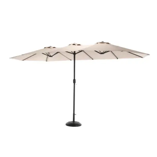 Double Sided Outdoor Umbrella With Crank,Patio Cantilever Umbrella,Umbrella For PatioOutdoor Furniture - Maison Boucle image {3}