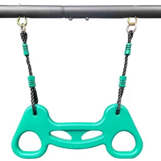 Yinvani Blackish Green 4pcs Playground Swing Set For Age 3+ image {5}