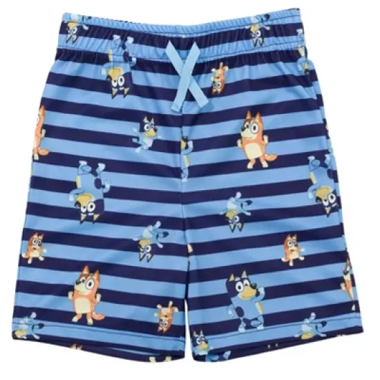 Bluey Bingo Bluey Cosplay T-Shirt and Mesh Shorts Outfit Set Toddler to Little Kid image {3}