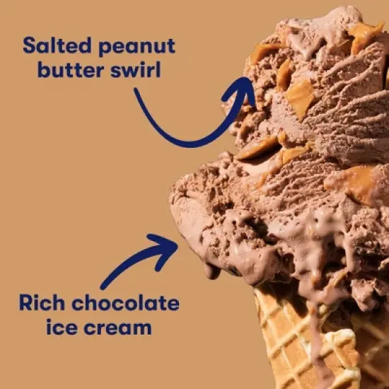 Tillamook Chocolate Peanut Butter Ice Cream - 48 fl oz image {2}