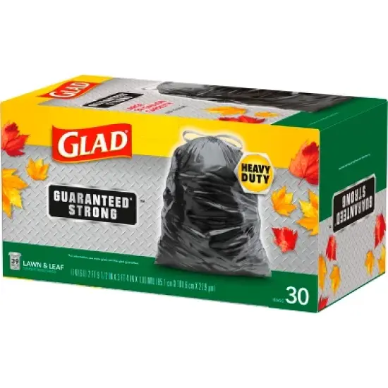 Glad Lawn & Leaf Trash Bags - 39 Gallon/30ct image {3}