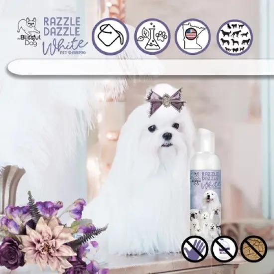 The Blissful Dog Razzle Dazzle White Dog Shampoo image {2}