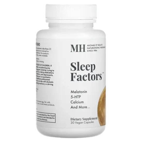 Michael's Health Sleep Factors, 30 Vegan Capsules image {3}