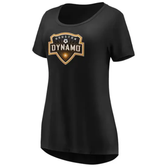 MLS Houston Dynamo Women's Short Sleeve Scoop Neck T-Shirt image {3}