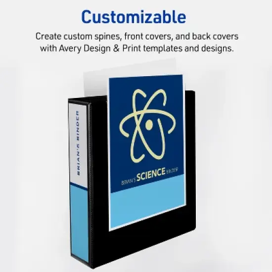 Avery Heavy-Duty Binder, 2" One Touch EZD Rings, Green (79683) image {4}