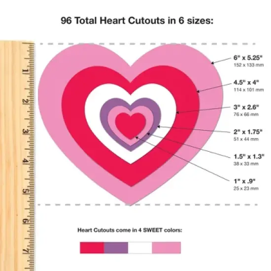 FreshCut Crafts Punch Out Paper Cutouts, Religious Shapes, Cross, Heart & Fish, 232 Pieces image {2}