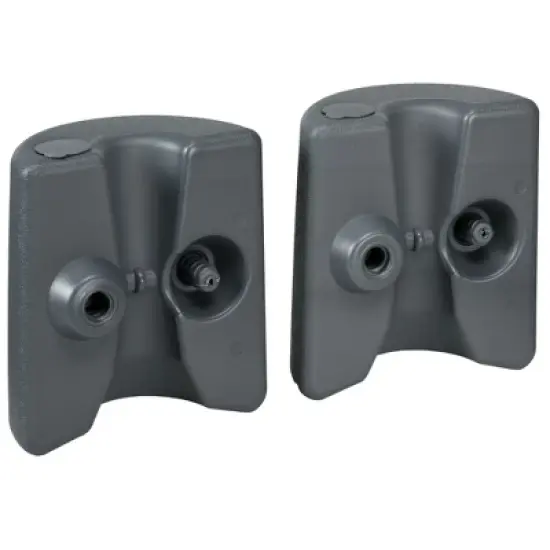 Outsunny Tent Weights Set of 4, HDPE Water or Sand Filled Canopy Weights, 104LBS image {4}