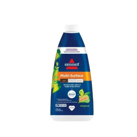 BISSELL 32oz Multi-Surface with Febreze Original Gain Formula - 3445: Liquid Cleaner for Upholstery, Carpet & Pet Beds image {2}