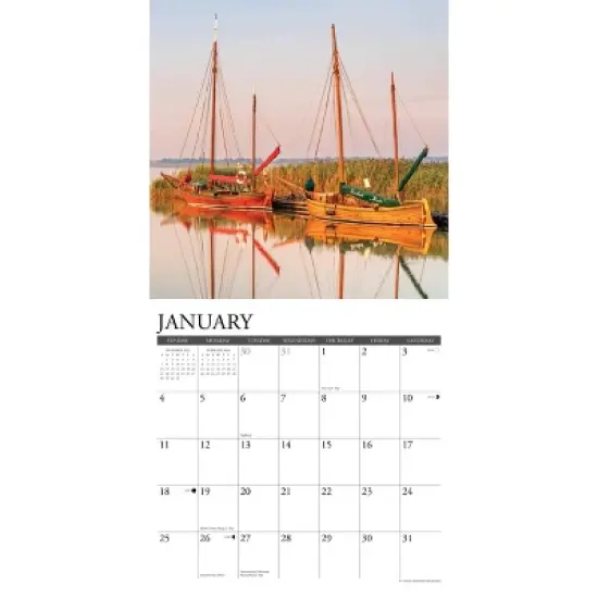 Willow Creek Press 2026 Sailing Wall Calendar image {2}