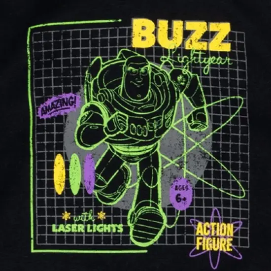 Disney Pixar Toy Story Alien Buzz Lightyear Fleece Pullover Hoodie and Sweatshirt Toddler  image {3}