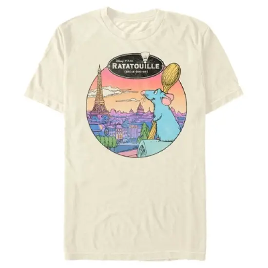 Men's Ratatouille View of Paris T-Shirt image {2}