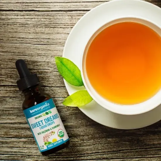 BareOrganics Sweet Dreams Vegan Organic Liquid Drops - 1 fl oz image {1}