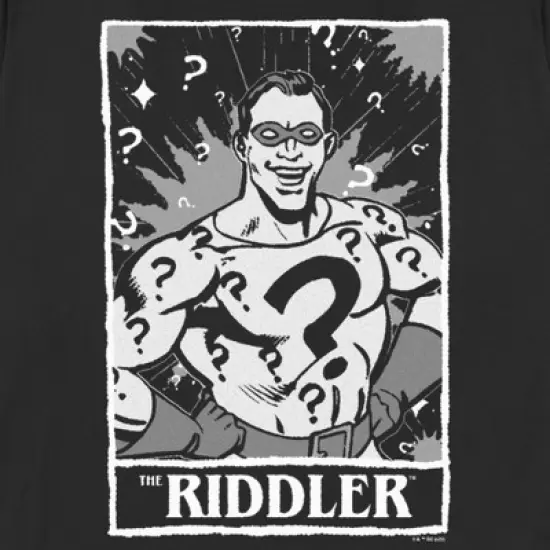 Women's Batman Riddler Tarot T-Shirt image {1}