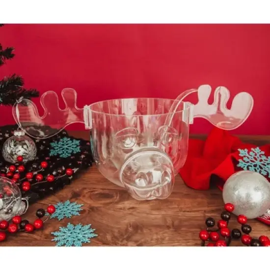 ICUP, Inc. National Lampoon's Christmas Vacation Marty Moose Plastic Punch Bowl with Ladle image {5}