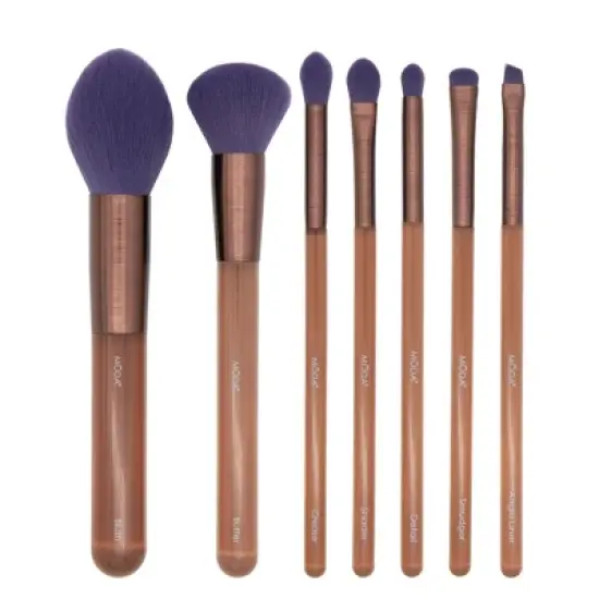 MODA Brush Soft and Serene Face Makeup Brush Set- 7pc image {7}