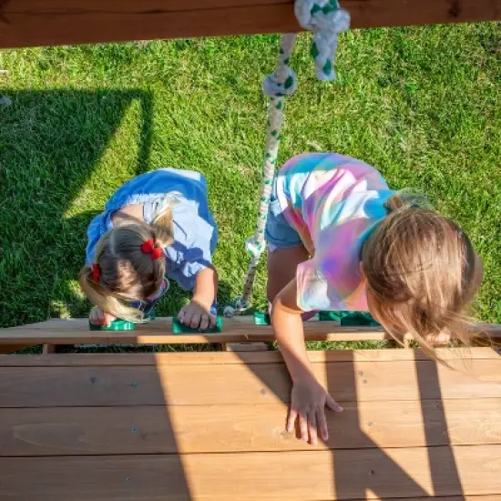 Backyard Discovery Cloud Peak Swing Set image {7}