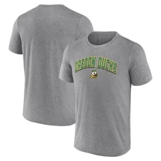 NCAA Oregon Ducks Men's Gray Poly T-Shirt image {3}