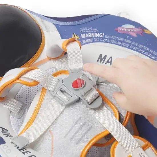 Mambobaby Innovative Explorer Baby Pool Float with Canopy image {6}