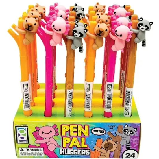 Geddes Pen Pal Huggers Pens - 24 per display image {2}
