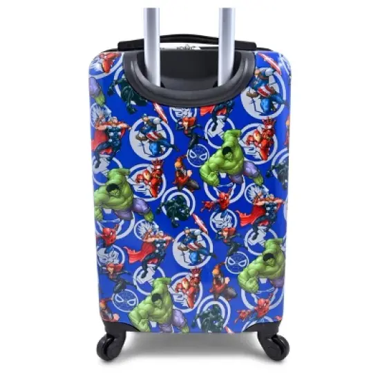 Marvel Hardside Carry On Spinner Suitcase - Black image {3}