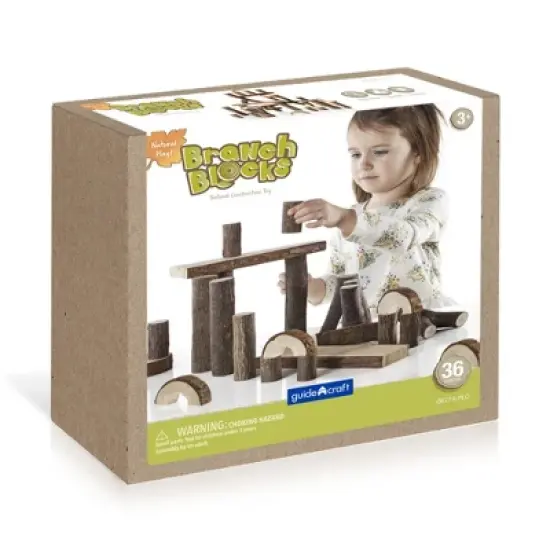 Guidecraft Branch Blocks - 36 Pcs image {1}