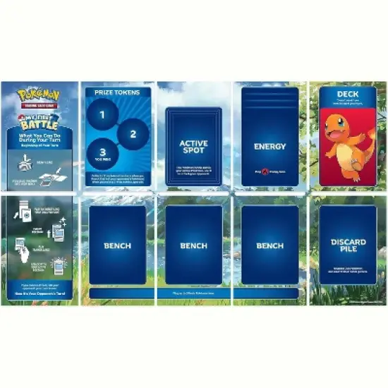 Pokemon Pok&eacute;mon TCG: My First Battle&mdash;Charmander and Squirtle (2 Ready-to-Play Mini Decks & Accessories) image {2}