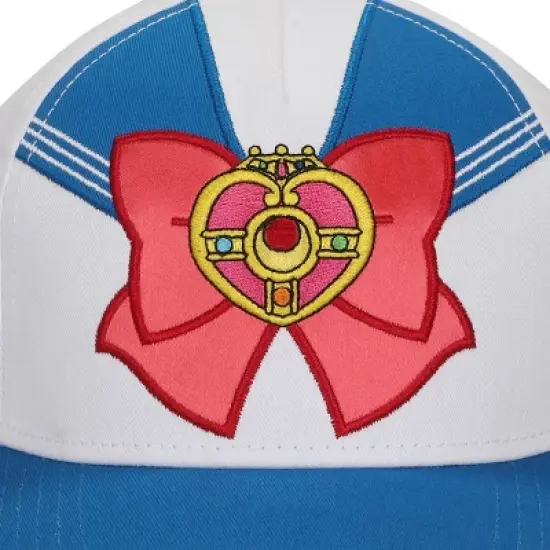 Sailor Moon Sailor Scout Cosplay White Baseball Cap image {2}