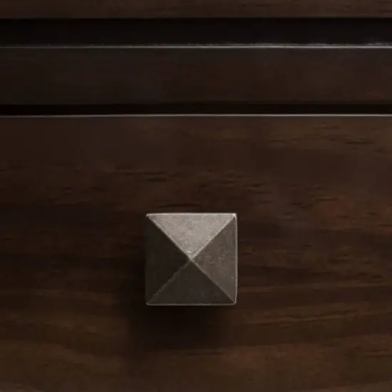 Normandy End Table Brunette Mahogany Brown - WyndenHall image {3}