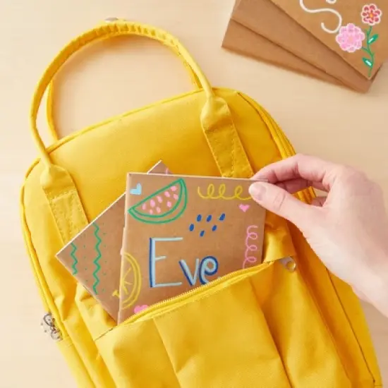 Paper Junkie 48 Pack Small Blank Notebooks for Kids Bulk, Kraft Paper Journals for Students, Sketching (4.3 x 5.6 In) image {2}