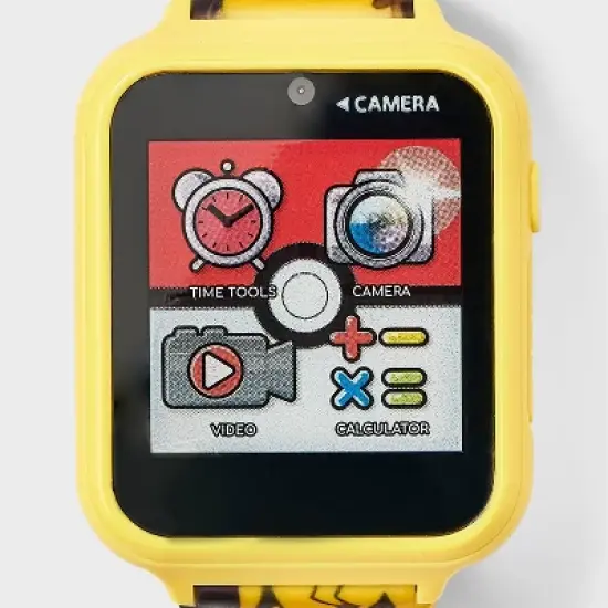 Boys' Pokemon Pikachu Interactive Watch - Yellow image {2}