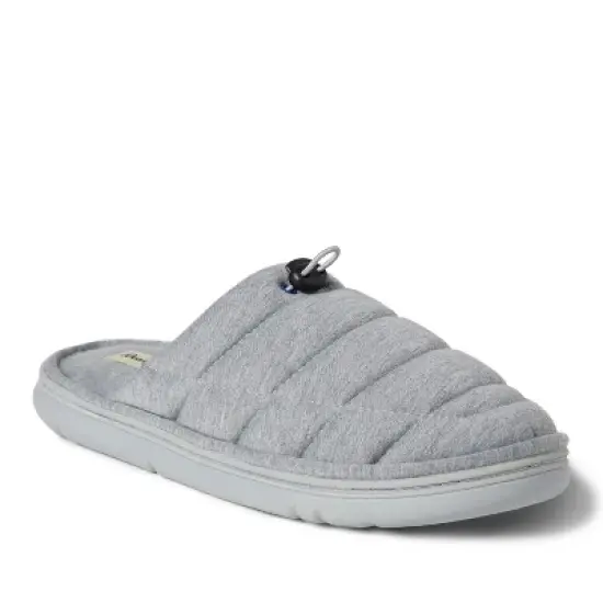 Dearfoams Men's Austin Quilted Sweatshirt Scuff Slippers image {6}