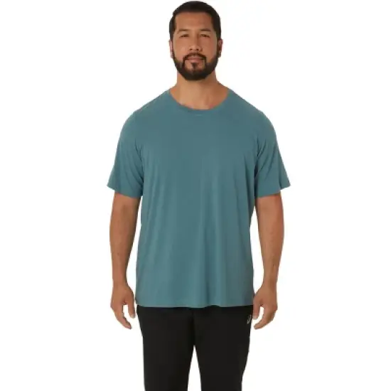 ASICS Men's Short Sleeve HTHR TECH TOP Running Apparel 2011A620 image {12}