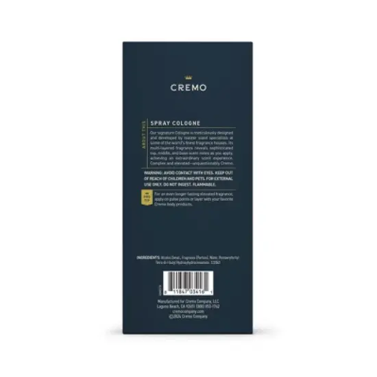 Cremo Cologne - Palo Santo - 3.4 fl oz image {4}