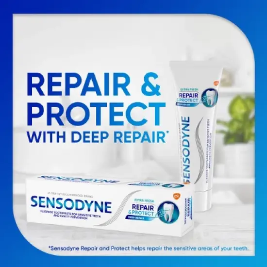 Sensodyne Repair & Protect Extra Fresh Toothpaste image {9}